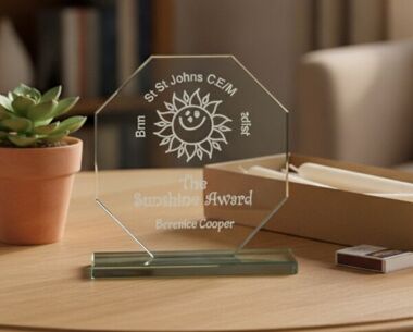 Octagonal Jade Corporate Award