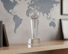 AC02 Crystal Globe Award