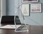 AC39 engraved crystal sail award
