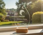 GW01 Glass & Wood Flame Award