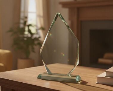 Jade Glass 'Ice-Berg' Award