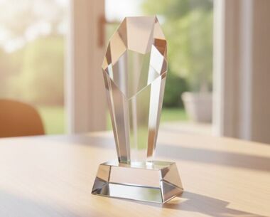 Septagonal Crystal Award