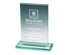 T.0921 Rectangular jade glass award