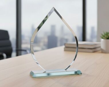 Teardrop Jade Corporate Award