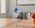 JB2050 Crystal Globe Award