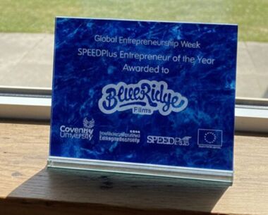 Blue Marble Landscape Glass Award