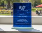 XG06 Blue Marble Glass Award