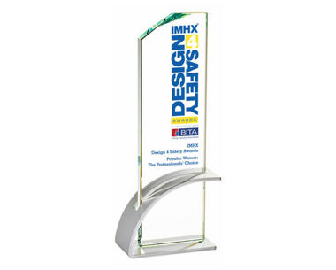 Printed Glass and Silver Metal Award