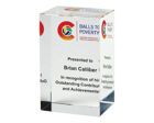 T.1280AC printed glass block award