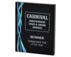 T.4053 Black rectangle printed award