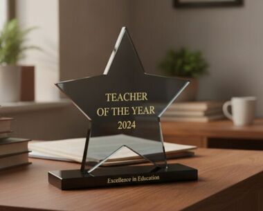 Smoked Star Glass Award