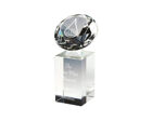 T.3645 Glass crystal award with cubed base