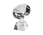 T.8064 Glass Crystal Dimond award glass bottom