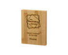 T.4094 Engraved rectangular sustainable bamboo award