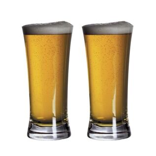 Personalised Bar Excellence Beer Glasses (pair)