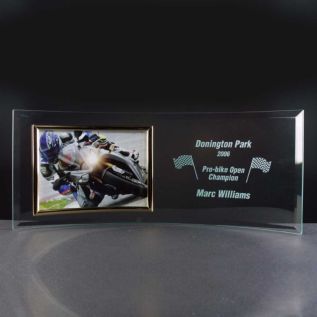 Product Image for Curved Photo Frame 7" x 5"