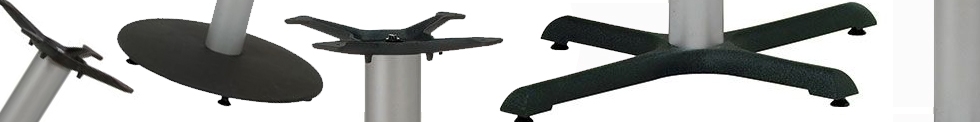 Silver Table Bases
