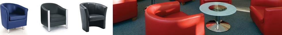 Leather Tub Chairs