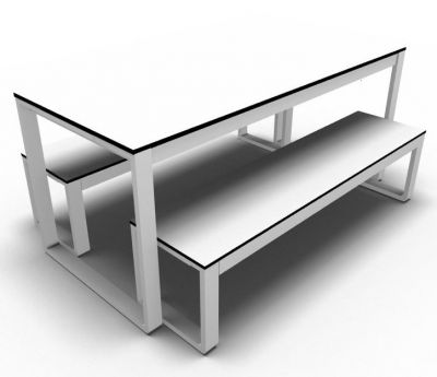 Outdoor Folding Dining Set Hpl Flex Cafe Reality