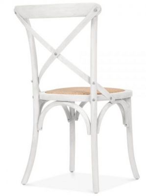Cross Back Designer Bistro Chair Etoile Cafe Reality French Bistro Chair Cafe