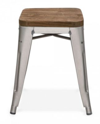 Stool With Wood Seat Xavier Cafe Reality Xavier Stool Wood Seat
