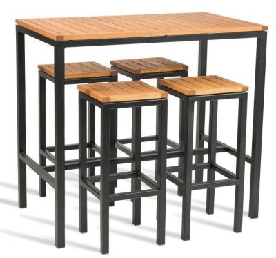 Bar Height Outdoor Dining Set Kendo Cafe Reality Kendo Bar Height Dining Set