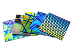System 96 Dichroic Patterns on Black
