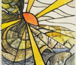 Graham Dowding's Drawings for Stained Glass Design