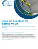 Bee Stake Frit Casting Mould Tutorial
