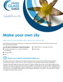 Make your own Lily Tutorial