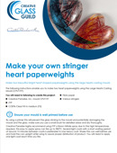 Stringer Heart Paperweight Tutorial