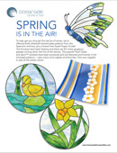 Spring Patterns for Stained Glass and Fusing