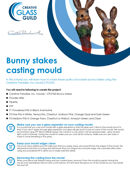 Bunny and Carrot Stake Casting Mould