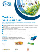 Make your own fused glass heart