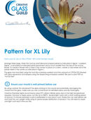 Pattern for XL Lily
