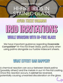 Fusible Irids In Stained Glass - Guide