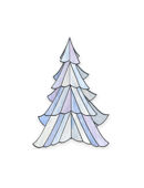 3D Standing Tree Pattern