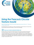 Peacock Texture Mould Tutorial