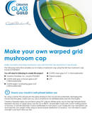 Warped grid mushroom cap tutorial