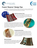 Fusers Reserve design tips