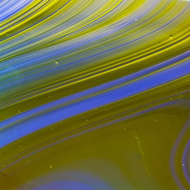 Cyan Copper on Opal Art Lagoon 4