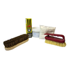 Cementing and polishing kit