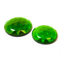 Flatback Faceted Jewels   Emerald Green 2