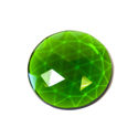 Flatback Faceted Jewels   Emerald Green small