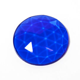 Flatback Faceted Jewels   Cobalt large