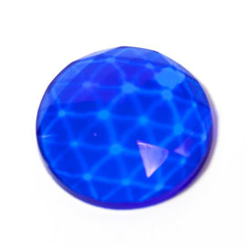 Flatback Faceted Jewels   Cobalt small