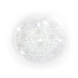 Flatback Flower Jewel   Clear 3
