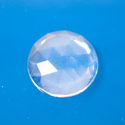 Flatback Faceted Jewels   Clear small