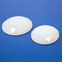 Flatback Faceted Jewels   Opal White 2