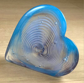 Heart paperweight lf226 1